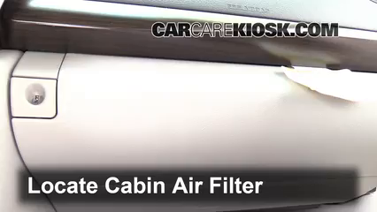 2015 Toyota Camry XLE 2.5L 4 Cyl. Filtro de aire (interior) Cambio